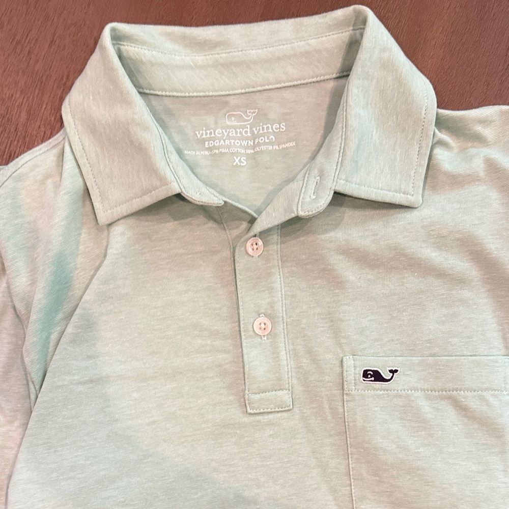 Vineyard Vines Mint Green Polo Shirt